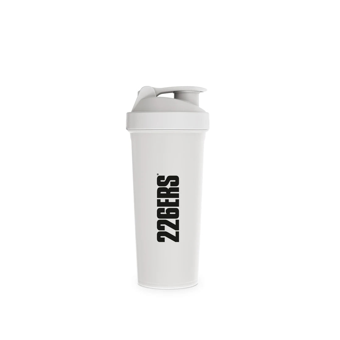 SHAKER 800CC WHITE-BLACK LOGO
