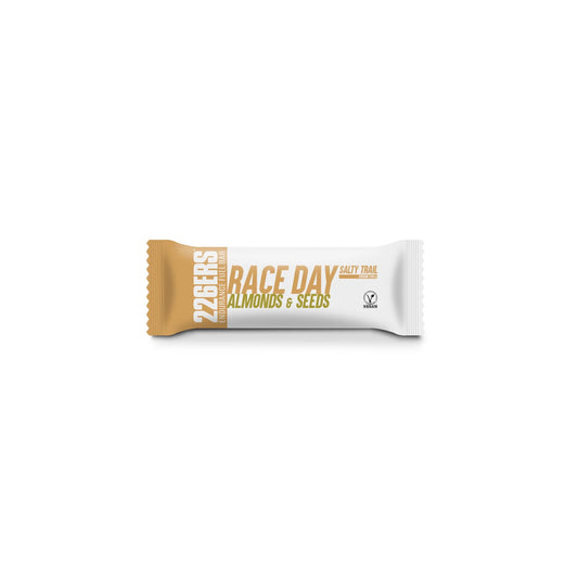 RACE DAY BAR SALTY TRAIL 40GR 120MG SODIO ALMONDS & SEEDS