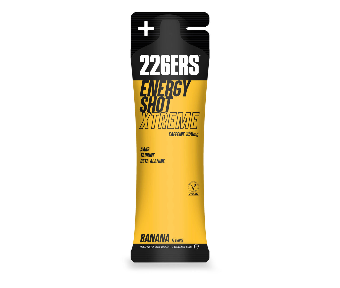 ENERGY SHOT STICK 60ML XTREM 250MG CAFFEINE BANANA