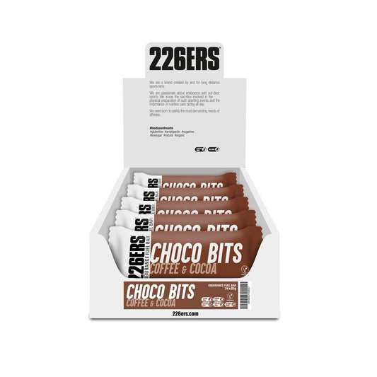 RACE DAY BAR CHOCO BITS 40GR COFFEE & COCOA