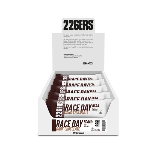 RACE DAY BAR BCAAs 40GR DARK CHOCOLATE