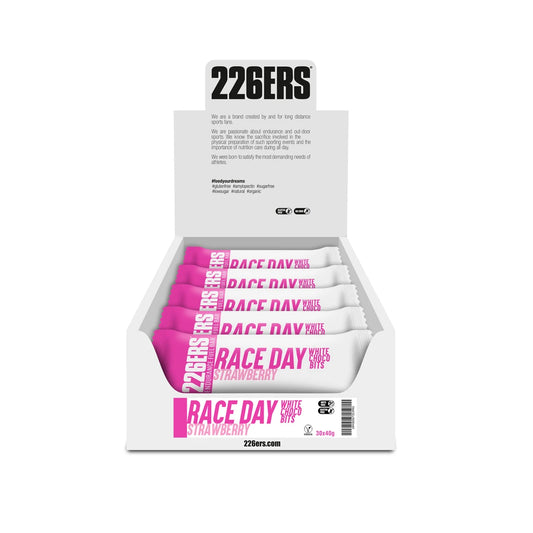 RACE DAY BAR CHOCO BITS 40GR STRAWBERRY