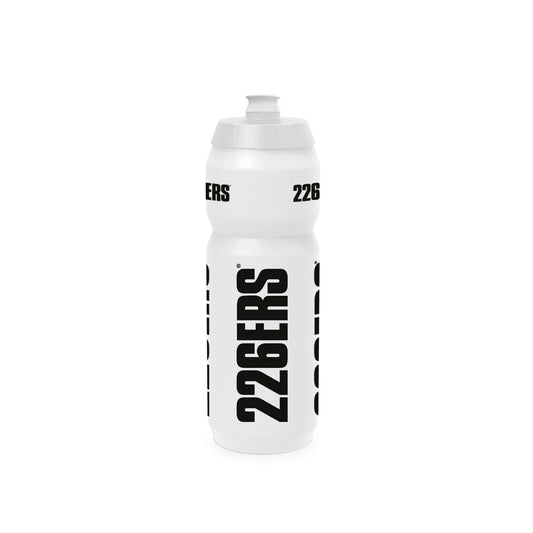 PLASTIC BOTTLE 750CC WHITE SUPERLIGHT-BLACK LOGO