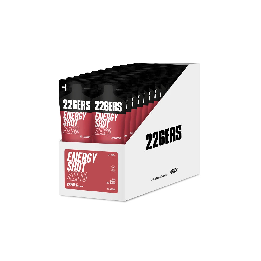 ENERGY SHOT STICK 60ML ZERO NO CAFFEINE CHERRY