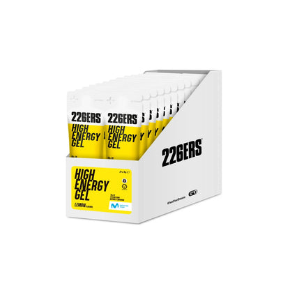 BOX - 24 HIGH ENERGY GEL 76GR LEMON