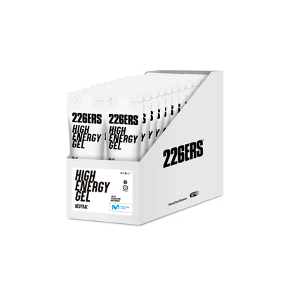 BOX - 24 HIGH ENERGY GEL 76GR NEUTRAL