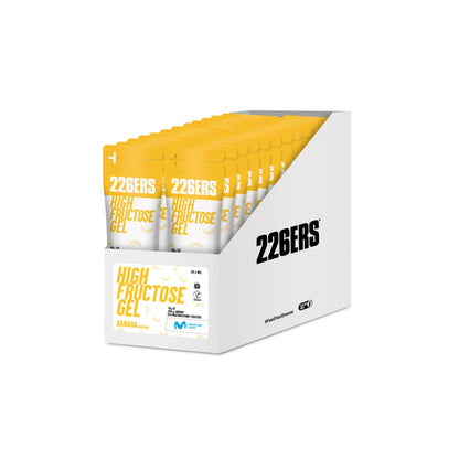 BOX - 24 HIGH FRUCTOSE GEL 80GR BANANA