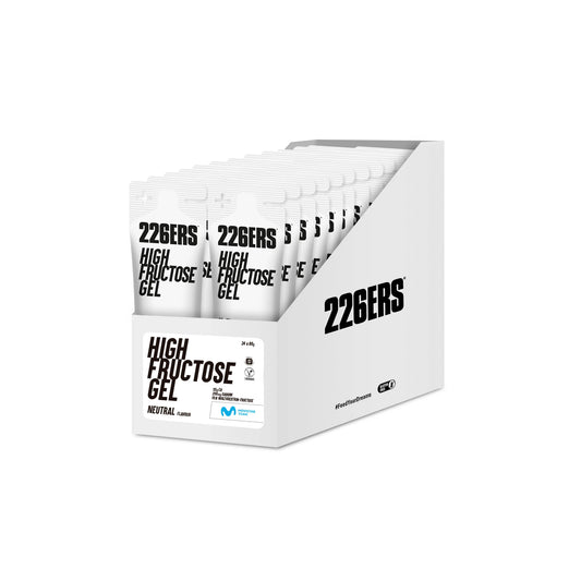 BOX - 24 HIGH FRUCTOSE GEL 80GR NEUTRO