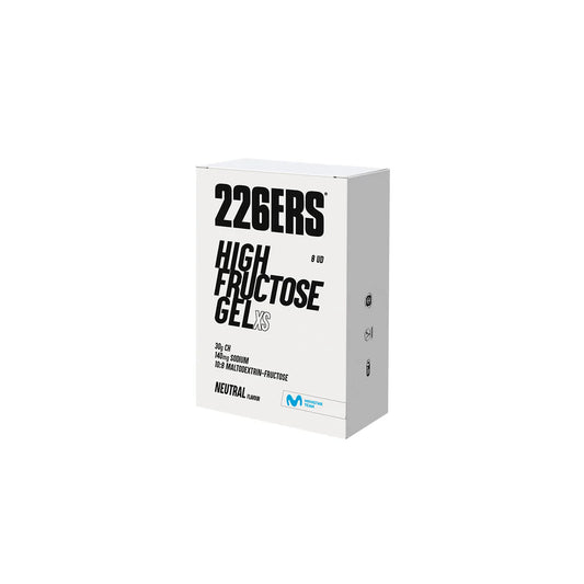 BOX - 8 HIGH FRUCTOSE GEL 44GR NEUTRO XS