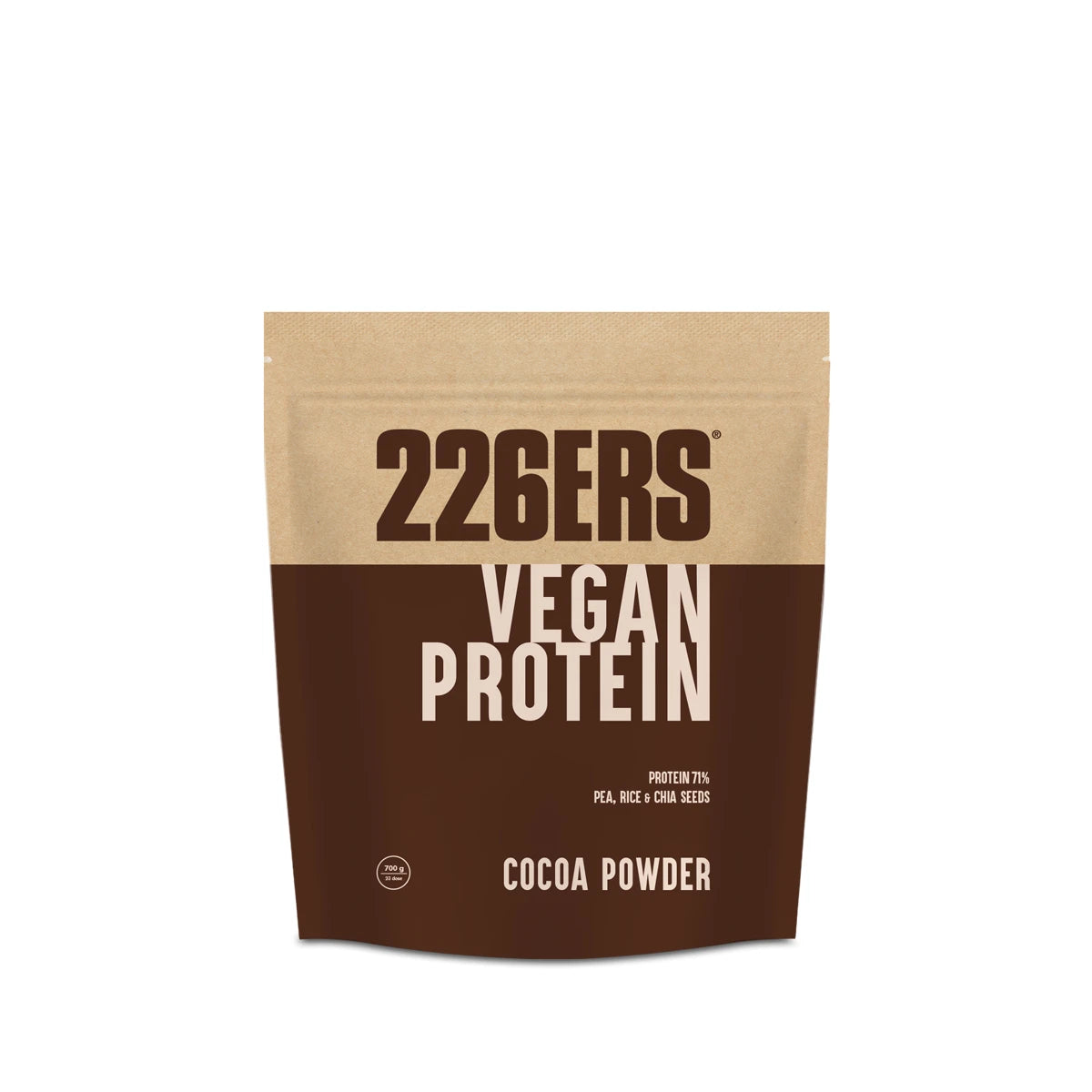 VEGAN PROTEIN SHAKE 700GR COCOA POWDER